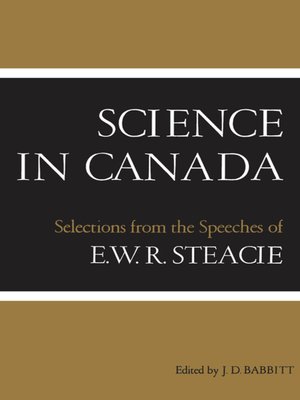 cover image of Science in Canada